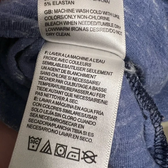 North Face Two-tone Blue Sleeveless Racerback Tank Size XL - Picture 6 of 9